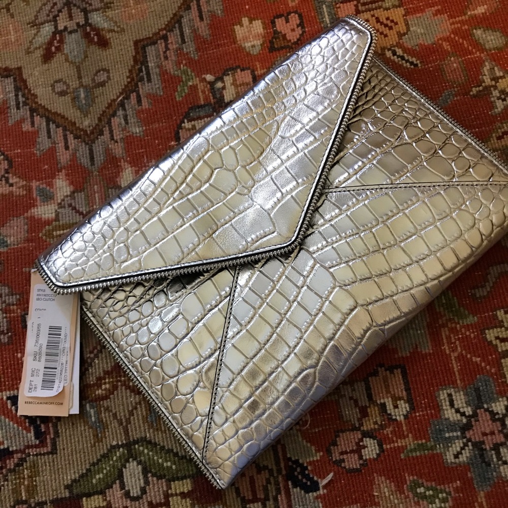 Rebecca Minkoff leather clutch/purse